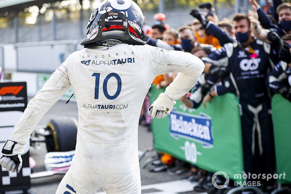 Tel Schumacher chez Benetton, Gasly a fait d'AlphaTauri son équipe