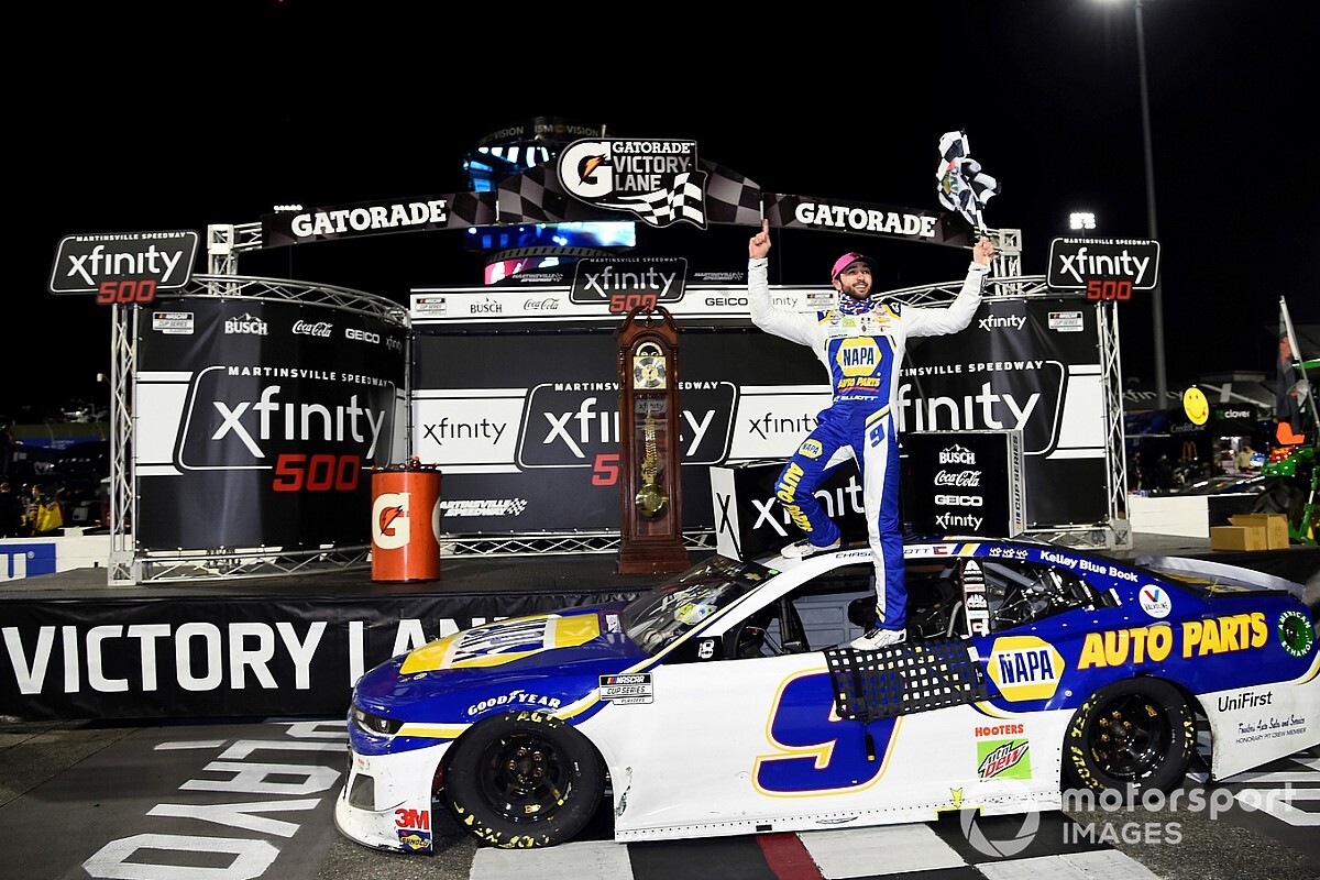 NASCAR Martinsville: Elliott siegt - Harvick verpasst Finaleinzug