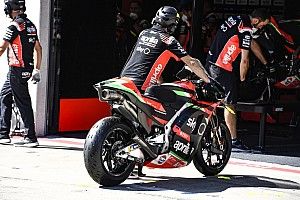 Aprilia estrena motor con una prueba en Jerez