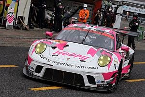 今季初のフロントロウ、25号車HOPPYの佐藤公哉「難しい状況だったけど、しっかりアタックできた」