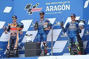 MotoGP Aragon: Rins beschert Suzuki ersten Saisonsieg vor Marquez und Mir
