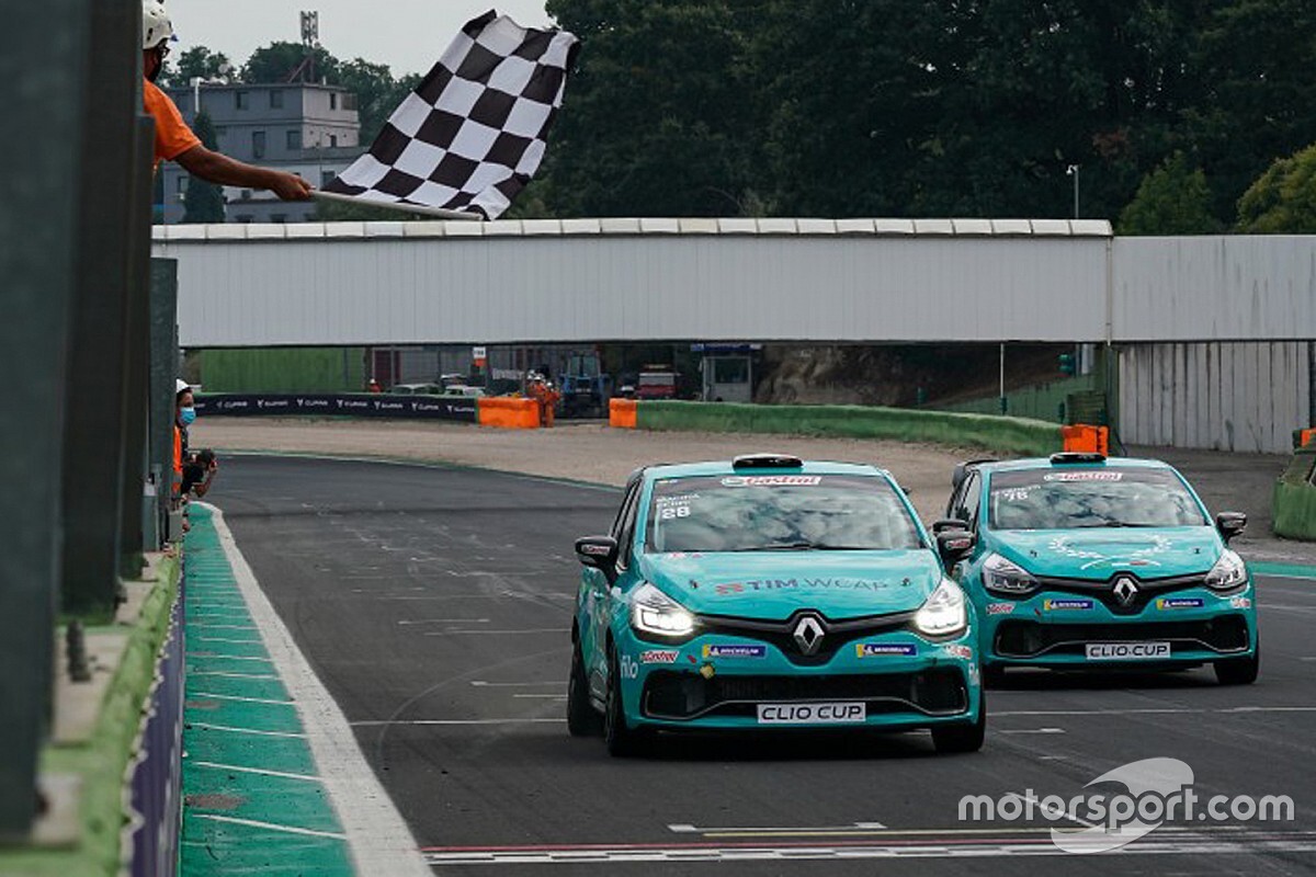 Clio Cup Italia: a Vallelunga si impongono Ferri e Danetti