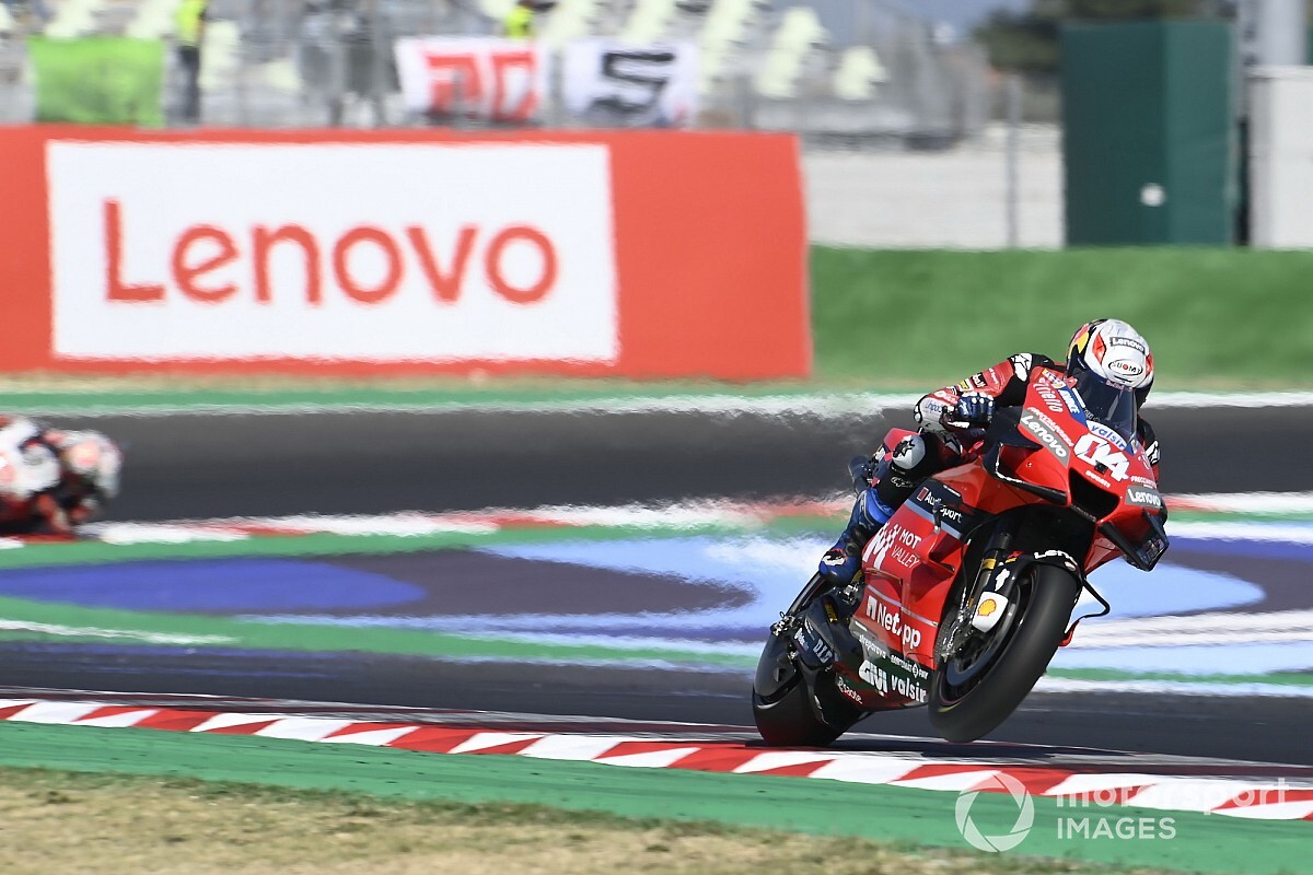Dovizioso: “Aún siendo líder, si no eres rápido es difícil luchar por el Mundial”