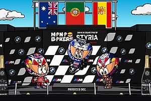 Vídeo: el accidentado GP de Estiria de MotoGP según MiniBikers