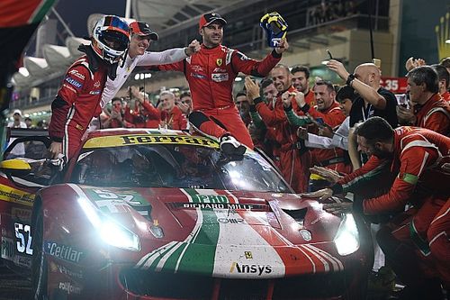 Ferrari's Pier Guidi completed WEC finale using just fifth gear