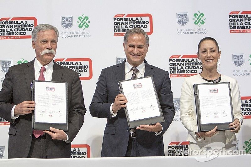 Firma del contrato GP de México