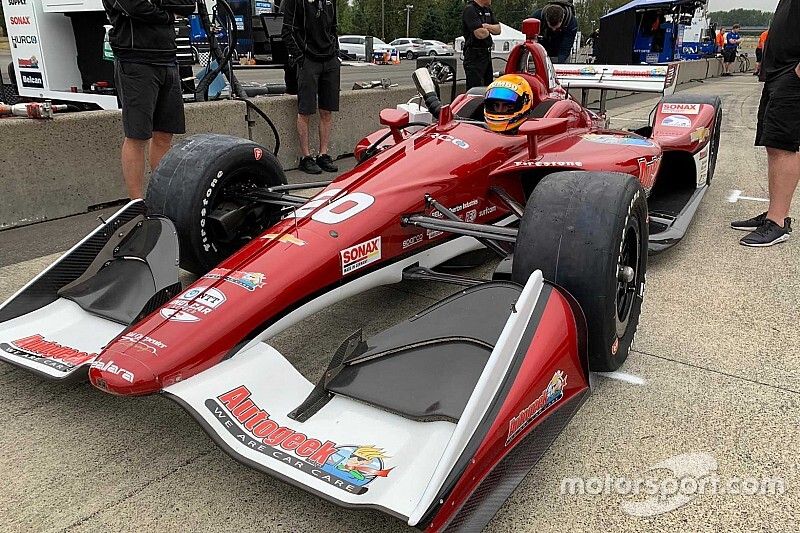 Tweede IndyCar-test voor Van Kalmthout bij Carpenter