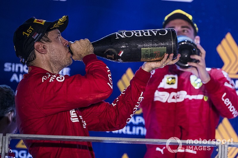 Первый успех Ferrari за 11 лет. Интересная статистика Гран При Сингапура