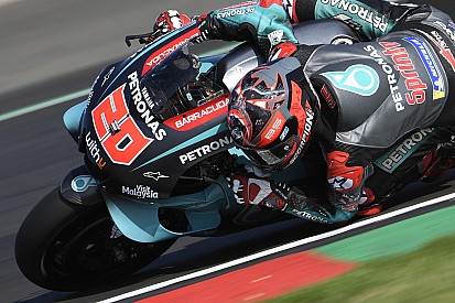 Silverstone MotoGP: Quartararo leads Rossi in FP3