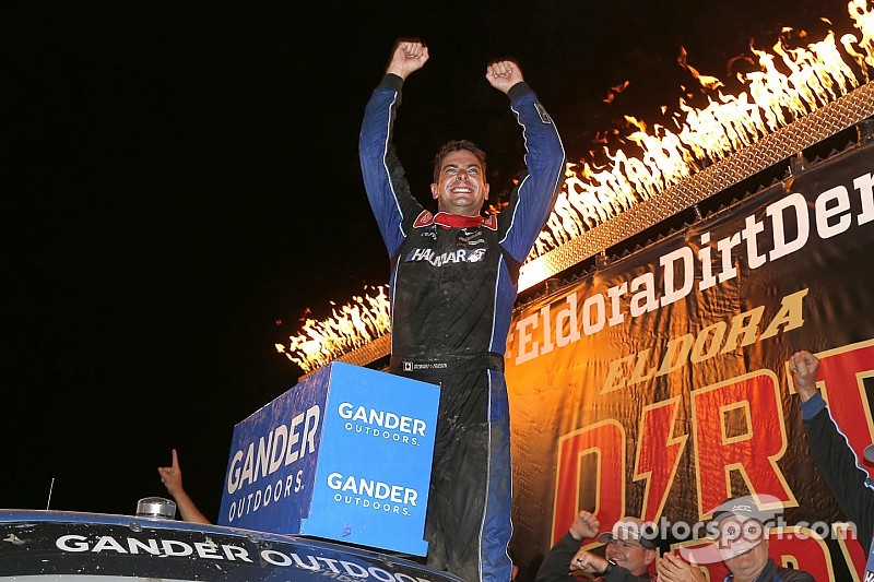 Stewart Friesen earns first Truck win in Eldora Dirt Derby