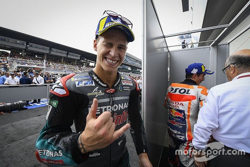 Quartararo a "préféré laisser" Márquez et Dovizioso et gérer ses pneus