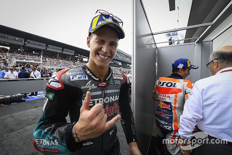 Quartararo a "préféré laisser" Márquez et Dovizioso et gérer ses pneus