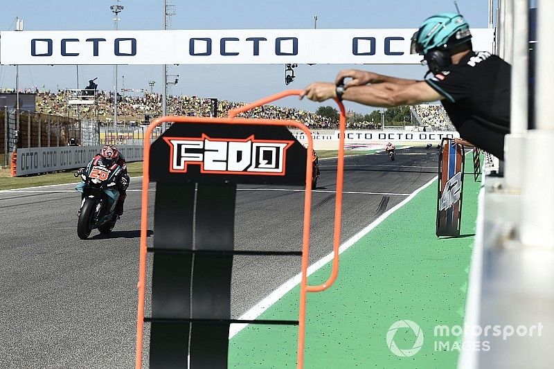 Quartararo: "Con mi ritmo aquí no puedo estar contento con un top 7"