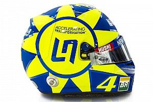 Norris terá capacete em homenagem a “herói” Valentino Rossi em Monza