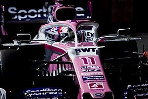 Perez ontloopt gridstraf in GP Rusland na olielek in Singapore