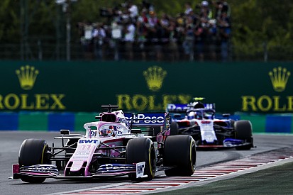 Perez niet blij met Albon na touché: "Totaal onnodig"