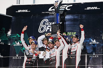 WEC Fuji: Toyota domineert weer, #7 klopt #8 van Alonso