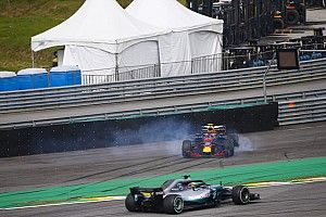 Hamilton vence no Brasil após toque de Ocon com Verstappen