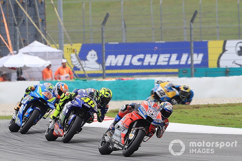 Stand MotoGP-kampioenschap 2018: Dovizioso stelt P2 veilig door crash Rossi