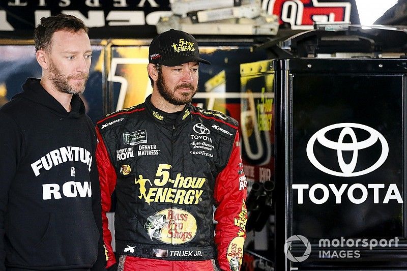 Martin Truex Jr., Furniture Row Racing, Toyota Camry 5-hour ENERGY/Bass Pro Shops and crew chief Cole Pearn