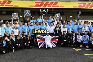 Lewis Hamilton ist Formel-1-Weltmeister 2018 für Mercedes