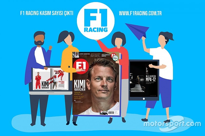 F1 Racing kasım sayısı satışa çıktı