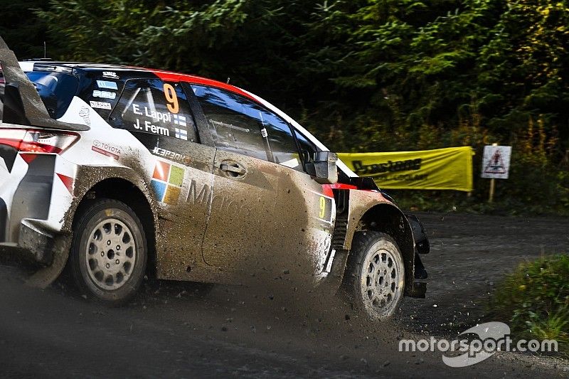 Wales WRC: Toyota's Lappi takes early lead