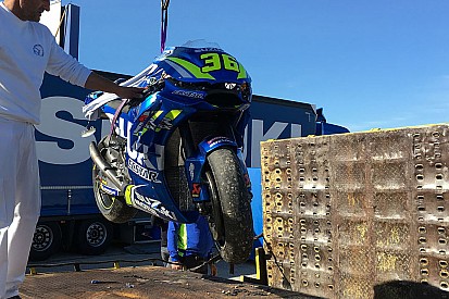 Joan Mir: “En MotoGP el asfalto está más duro”