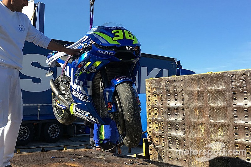 Joan Mir: “En MotoGP el asfalto está más duro”
