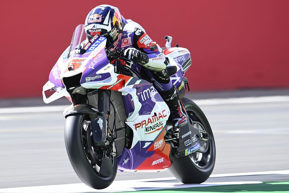Zarco ondanks valpartij snelste in eerste training Britse GP