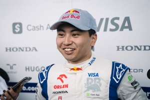 岩佐歩夢、F1日本GPのFP1走行。チームは好評価「乗っていて