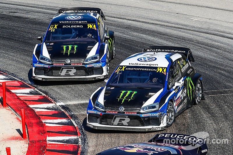 Johan Kristoffersson, PSRX Volkswagen Sweden, Petter Solberg, PSRX Volkswagen Sweden