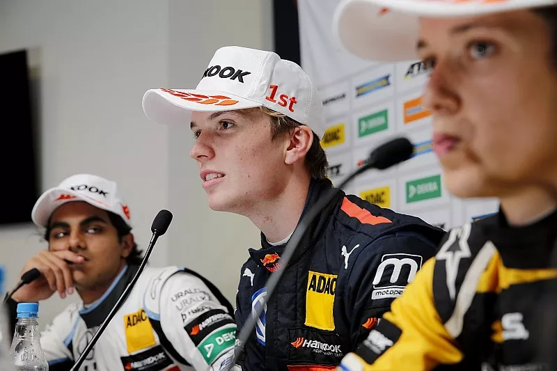 Press Conference, Dan Ticktum, Motopark Dallara F317 - Volkswagen