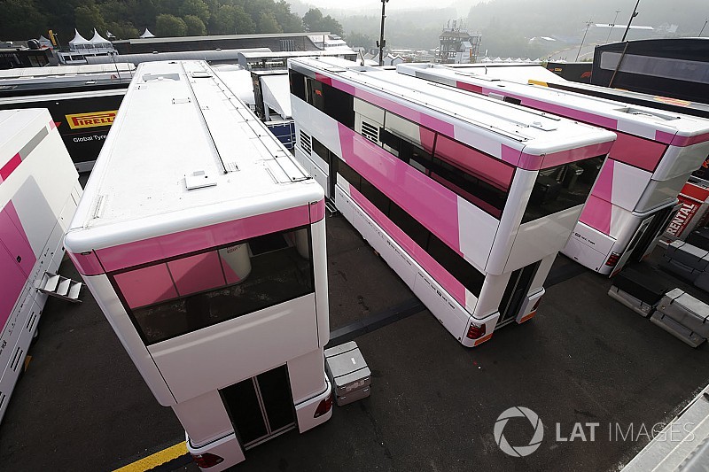 Csupasz Force India a Belga Nagydíjon: képek Spa-ból
