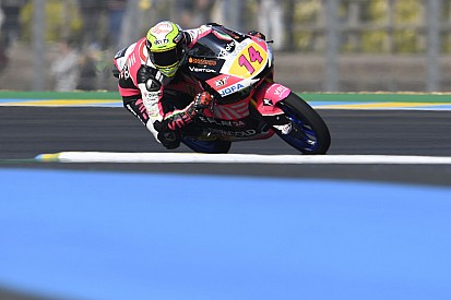 Pole de Arbolino con Rodrigo segundo en Moto3