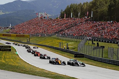 Ook 15.000 fans welkom bij eerste van twee F1-races in Oostenrijk