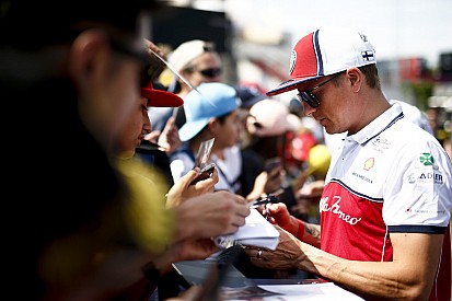 Räikkönen lezser megjelenése a Francia Nagydíjon