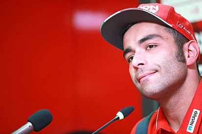 Petrucci: "Oggi ero veloce con gomme usate, ma il nuovo asfalto le consuma di più"