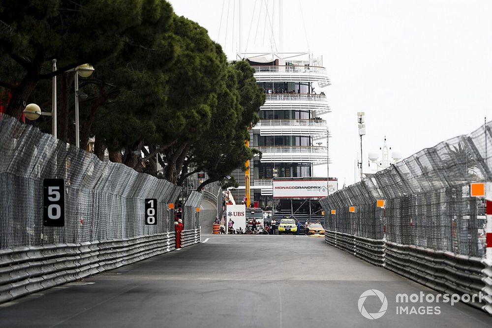 Una vista del circuito de Mónaco