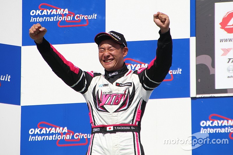 片山義章、ホームコースの岡山で念願の全日本F3初表彰台「明日は勝つ!」
