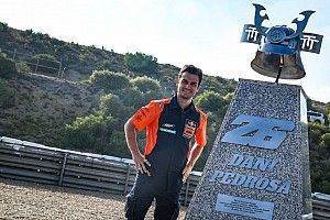 Jerez inaugura la curva Dani Pedrosa con tanto di monumento