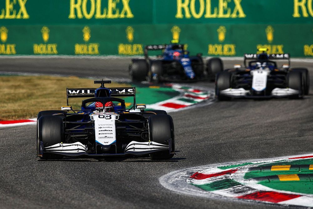 George Russell, Williams FW43B, Nicholas Latifi, Williams FW43B