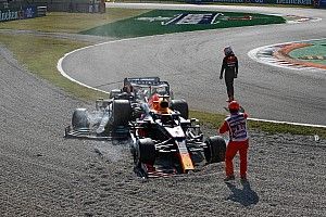 Verstappen says Hamilton left him with nowhere to go