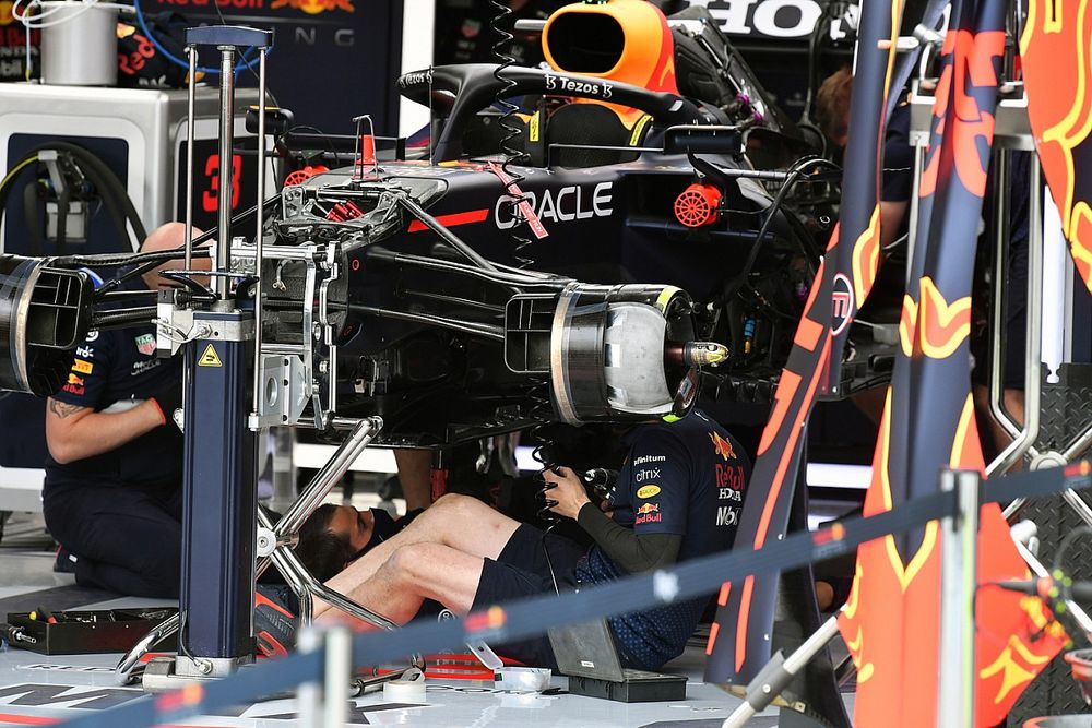 GALERÍA TÉCNICA: novedades de los F1 desde los garajes de Zandvoort