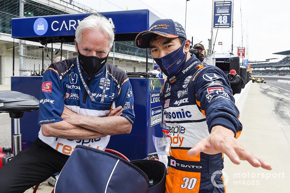 佐藤琢磨、インディ500予選に向けて視界良好!「本当に建設的な1日。とても良い準備ができた」