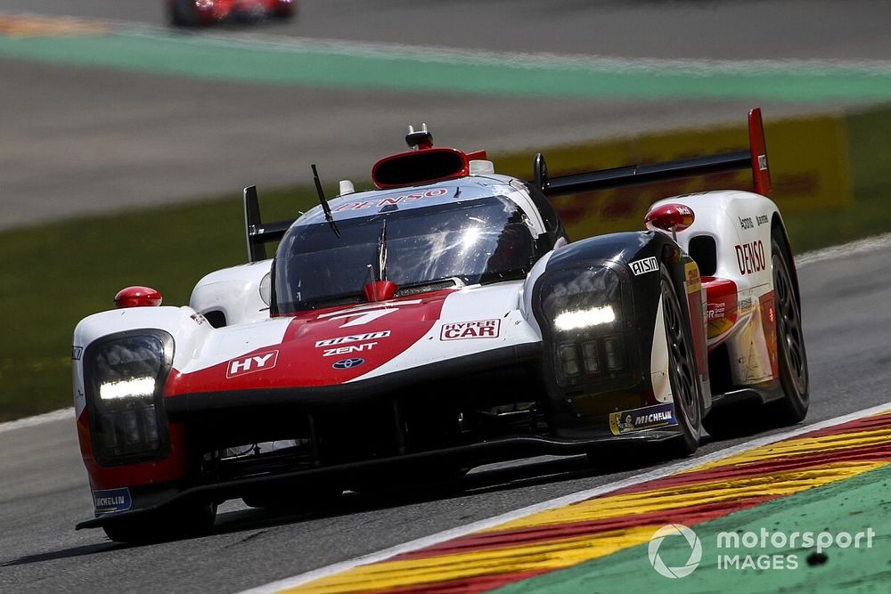 #7 Toyota Gazoo Racing Toyota GR010 - Hybrid: Mike Conway, Kamui Kobayashi, Jose Maria Lopez 