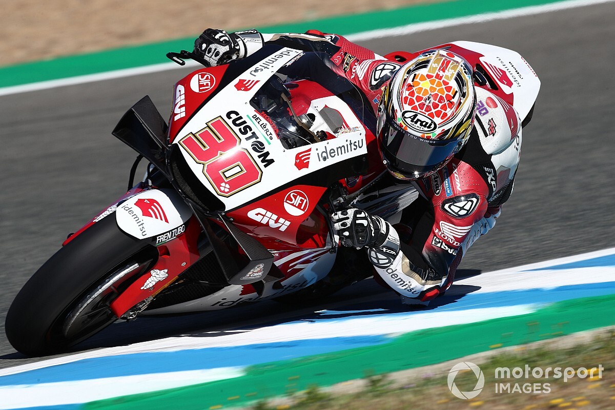 MotoGPスペインFP3:中上貴晶、本領発揮のトップタイムでQ2進出! マルケス兄転倒