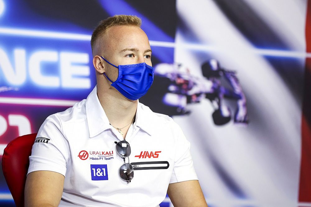 Nikita Mazepin, Haas F1 in the Press Conference