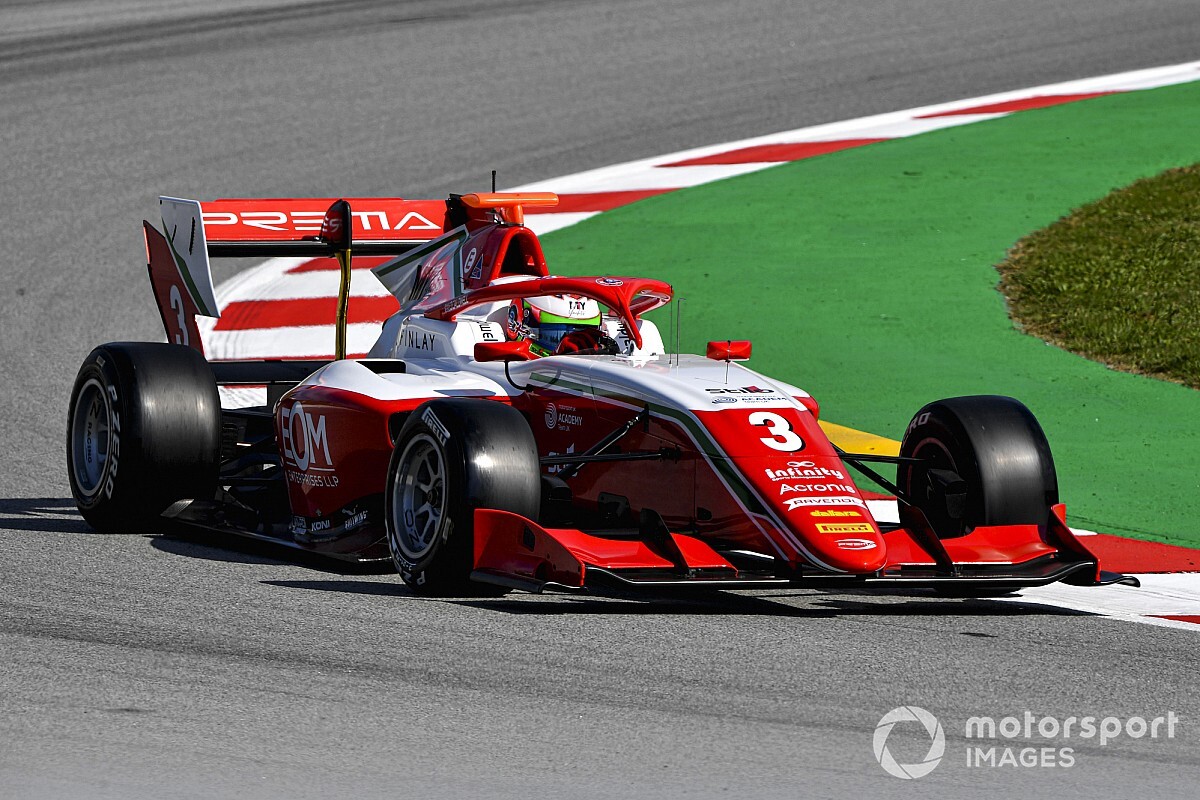Barcelona F3: Caldwell victorious as leaders tangle twice in Race 2