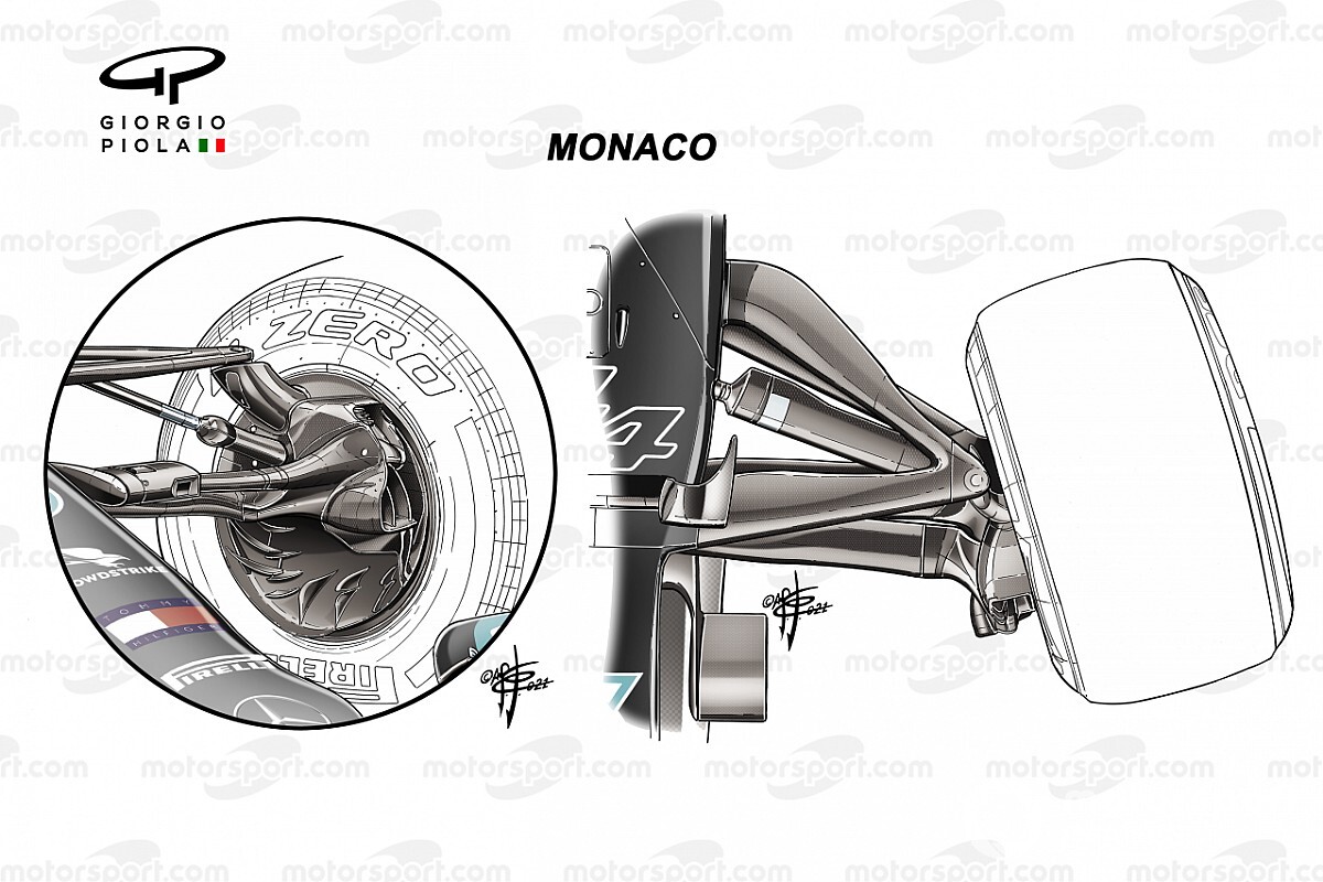 F1: Entenda as mudanças do carro da Mercedes que prejudicaram Hamilton em Mônaco